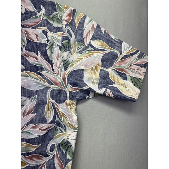 Cooke Street Honolulu Floral Hawaiian SHORT SLEEVE BUTTON UP SHIRT XL - Picture 4 of 16